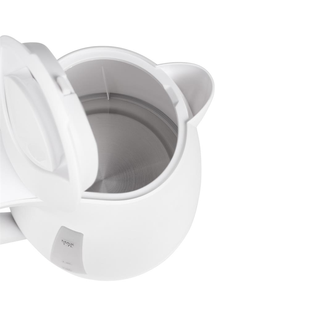 Tristar | Kettle | WK-1345 | Electric | 2200 W | 1.7 L | Plastic | 360° rotational base | White