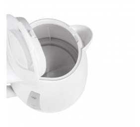 Tristar | Kettle | WK-1345 | Electric | 2200 W | 1.7 L | Plastic | 360° rotational base | White
