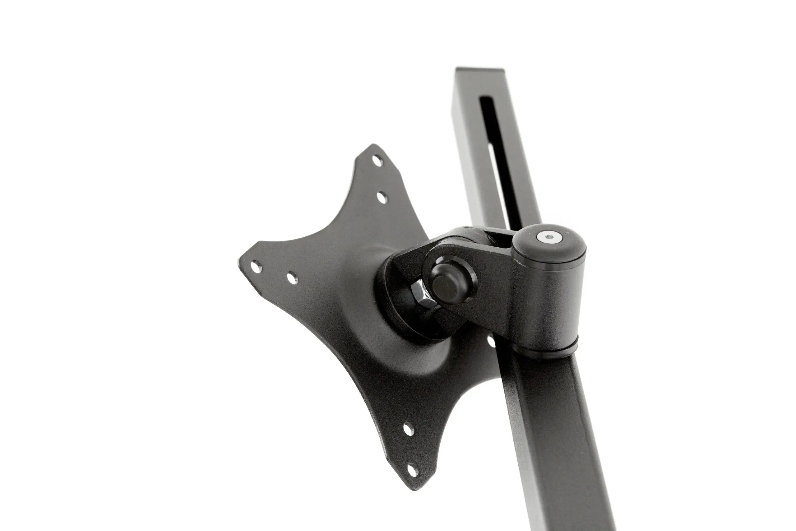 EDBAK Desk Mount | SV11 desk mount for three monitors | Height adjustment, tilt | 19-27 " | Black