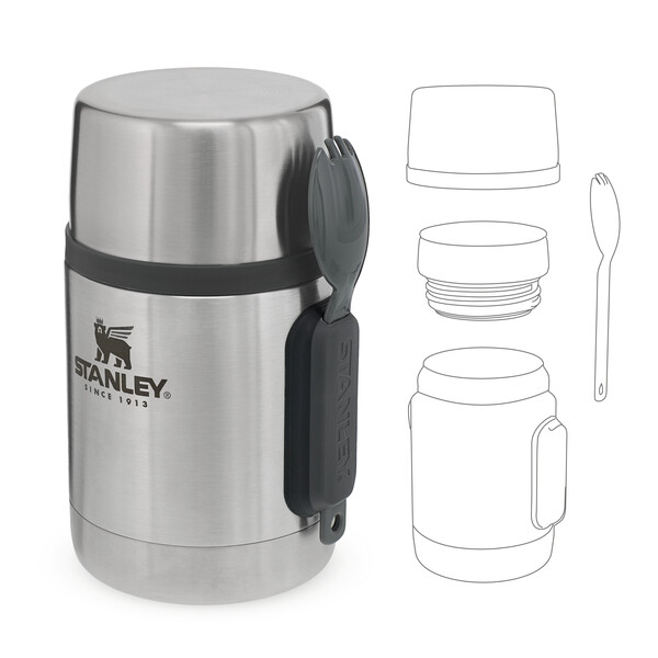 Stanley | Thermo | Adventure | Capacity 0.53 L | Material Stainless Steel