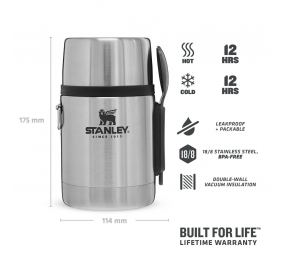 Stanley | Thermo | Adventure | Capacity 0.53 L | Material Stainless Steel