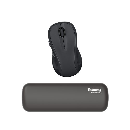 Fellowes | Breyta Palm Wrist Rest | Black