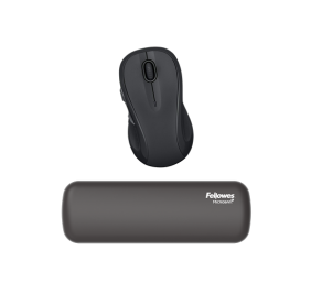 Fellowes | Breyta Palm Wrist Rest | Black