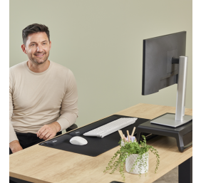 Fellowes | Breyta Palm Wrist Rest | Black