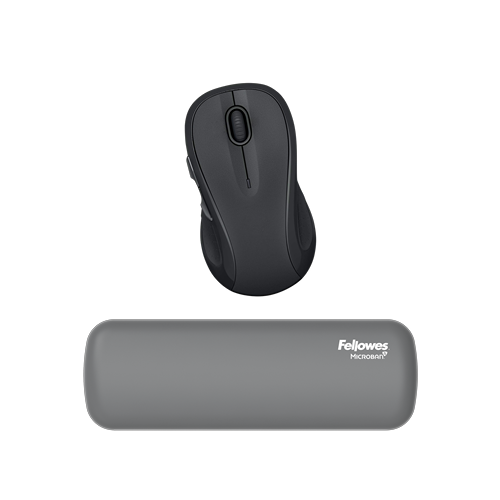 Fellowes | Breyta Palm Wrist Rest | Grey