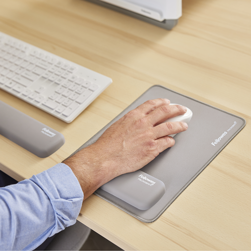 Fellowes | Breyta Palm Wrist Rest | Grey