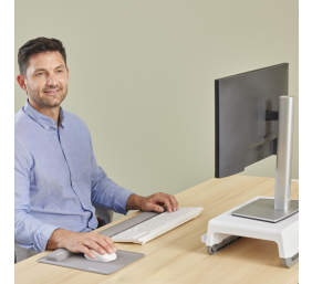 Fellowes | Breyta Palm Wrist Rest | Grey