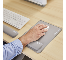 Fellowes | Breyta Palm Wrist Rest | Grey