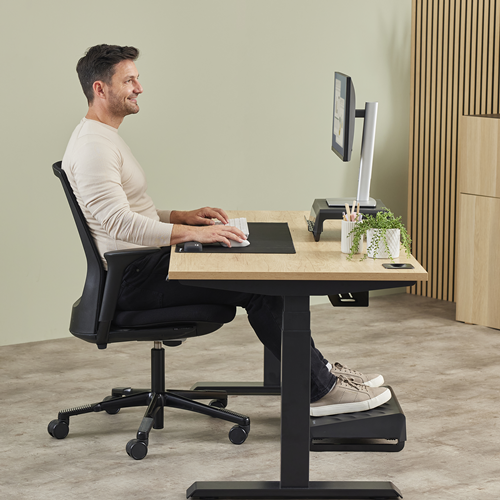 Fellowes | Breyta Keyboard Wrist Rest | Black