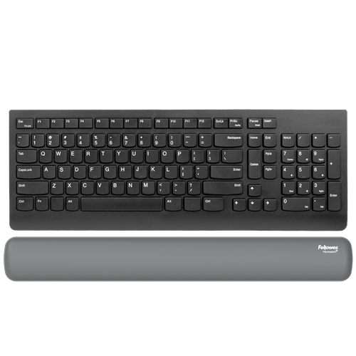 Fellowes | Breyta Keyboard Wrist Rest | Grey