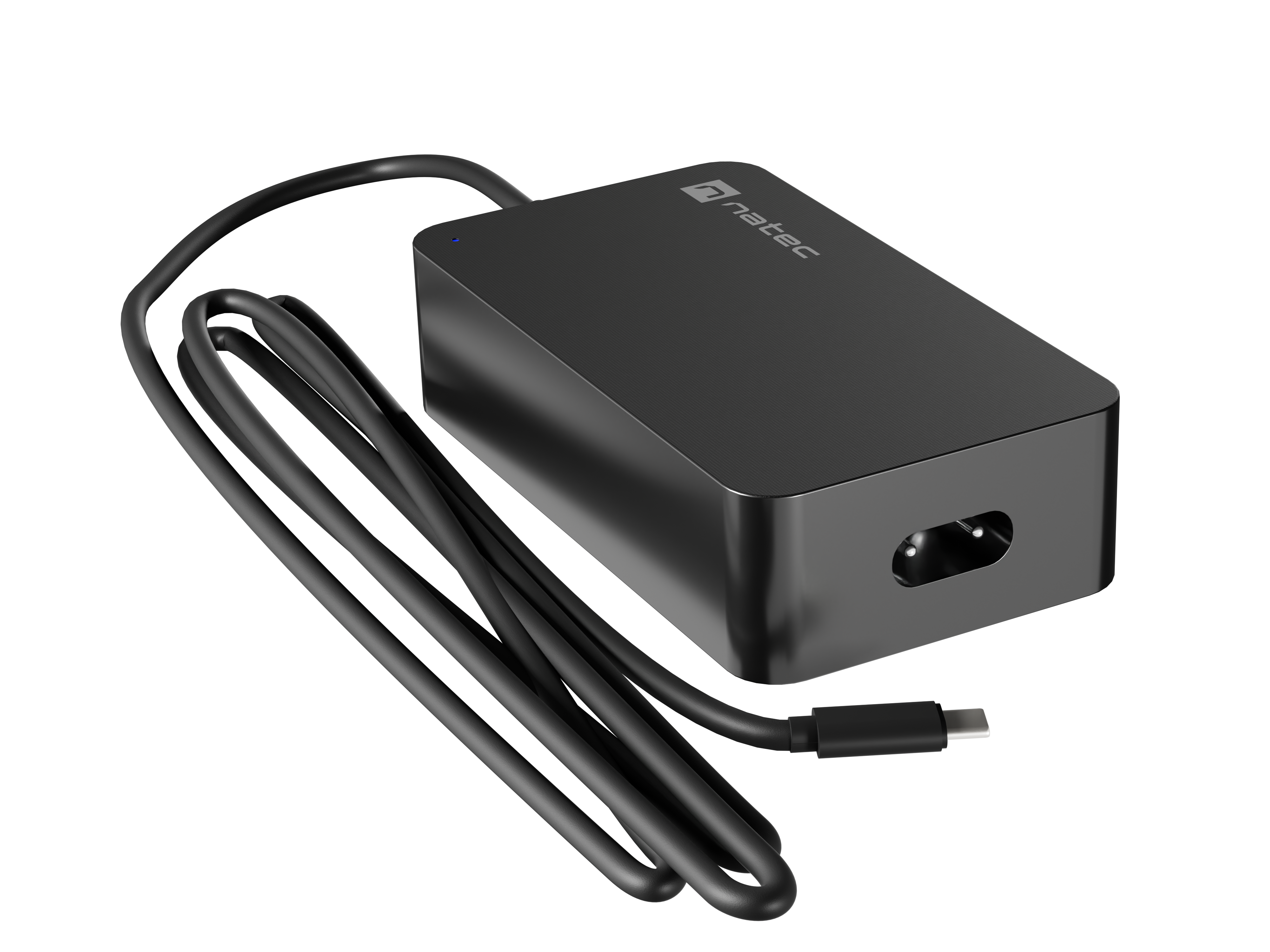 Natec Laptop Charger Gan USB-C 65W for Laptops, Tablets, Phones | NZU-2361