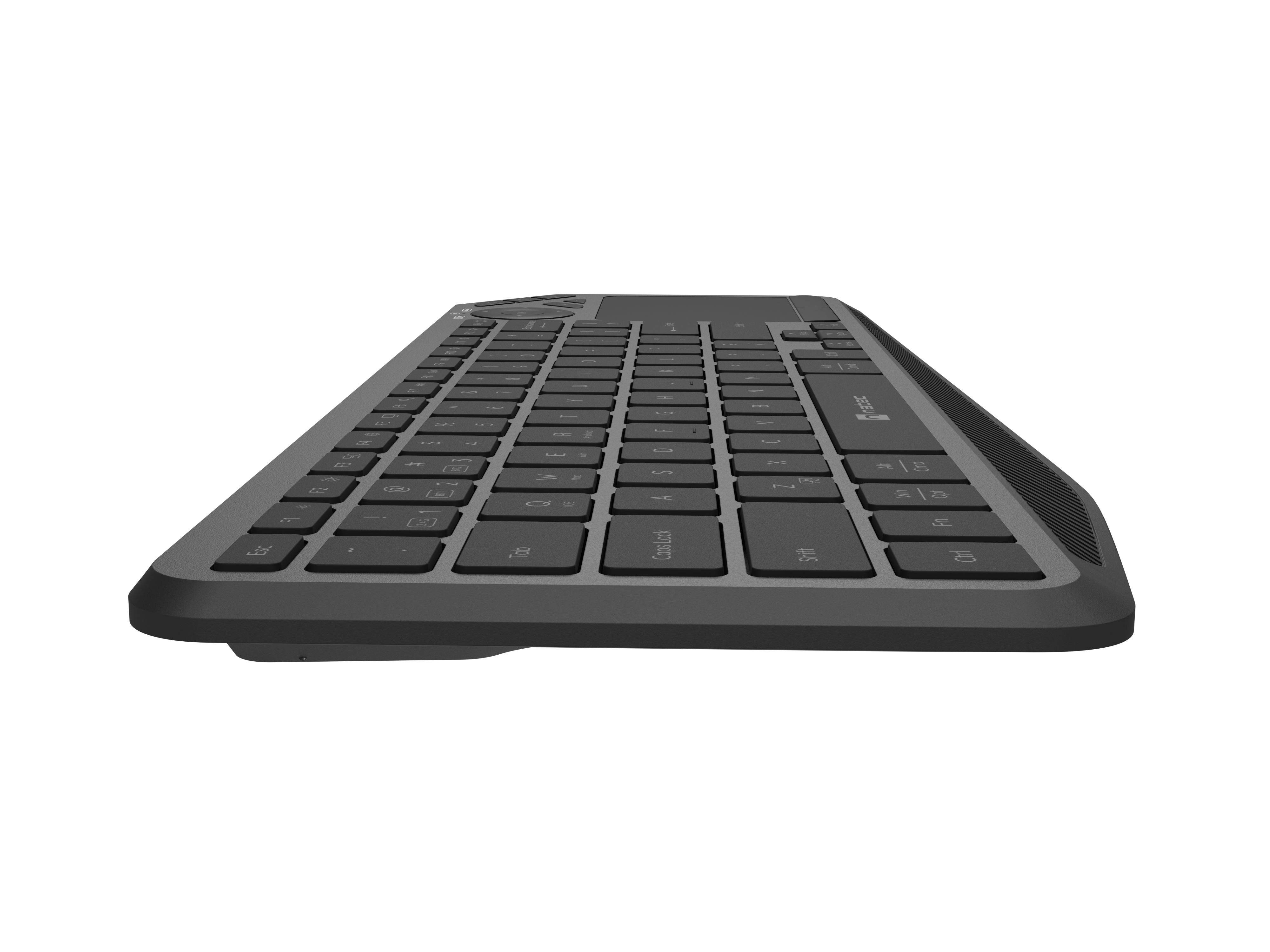Natec Turbot 2 | Keyboard | Wireless | US | Bluetooth | Black/Gray