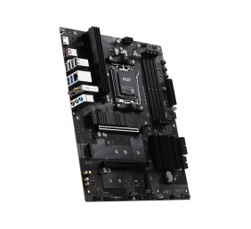 PRO B840-S EVO WIFI6E | MSI Processor family AMD | Processor socket AM5 | Supported hard disk drive interfaces SATA, M.2 | Number of SATA connectors 4