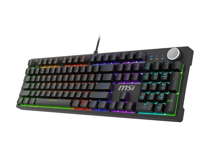 MSI FORGE GK320 RED US | Gaming keyboard | Wired | US | Mechanical RED Switches
