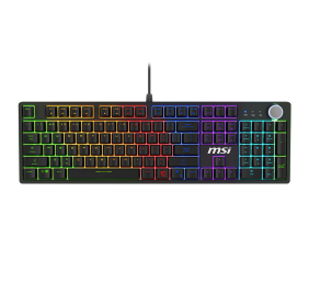 MSI FORGE GK320 RED US | Gaming keyboard | Wired | US | Mechanical RED Switches