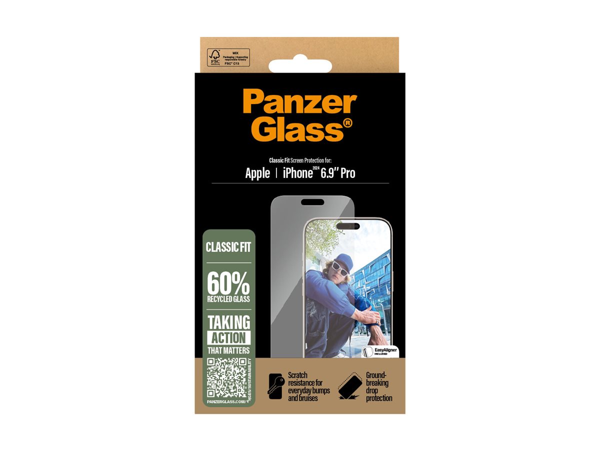 PanzerGlass Screen protector | Apple | iPhone 16 Pro Max | Tempered glass | Transparent