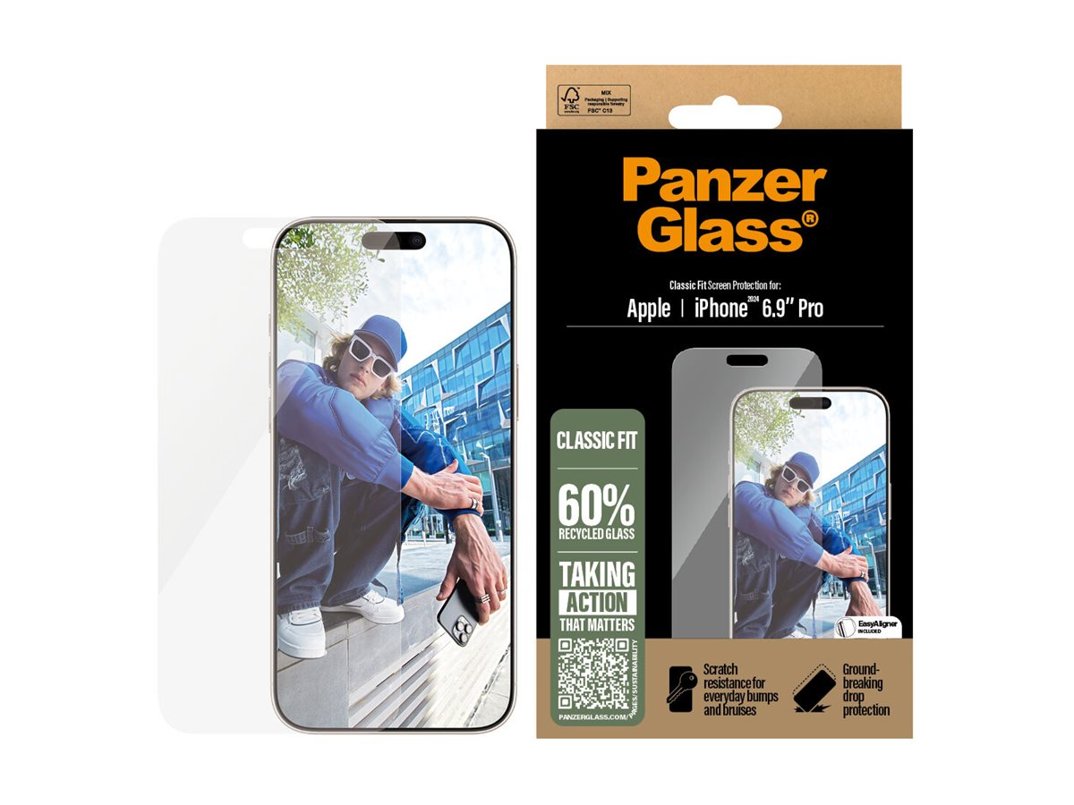 PanzerGlass Screen protector | Apple | iPhone 16 Pro Max | Tempered glass | Transparent
