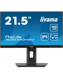 iiyama ProLite XUB2293HSU-B7 Monitorius 21.5'' IPS FHD 1920x1080, 1 ms, 300 cd/m2, 100 Hz, Juoda