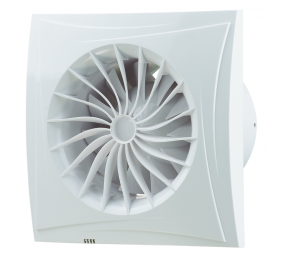 Blaugerg Fan | Sileo 100 | Extractor Fan | White | Diameter 10 cm | Number of speeds 1