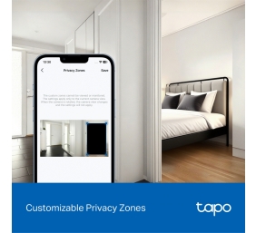 TP-LINK Tapo C250 | Pan/Tilt AI Home Security Wi-Fi Camera | PTZ | 8 MP | 4mm/F1.6 | H.265 | MicroSD Card up to 512 GB