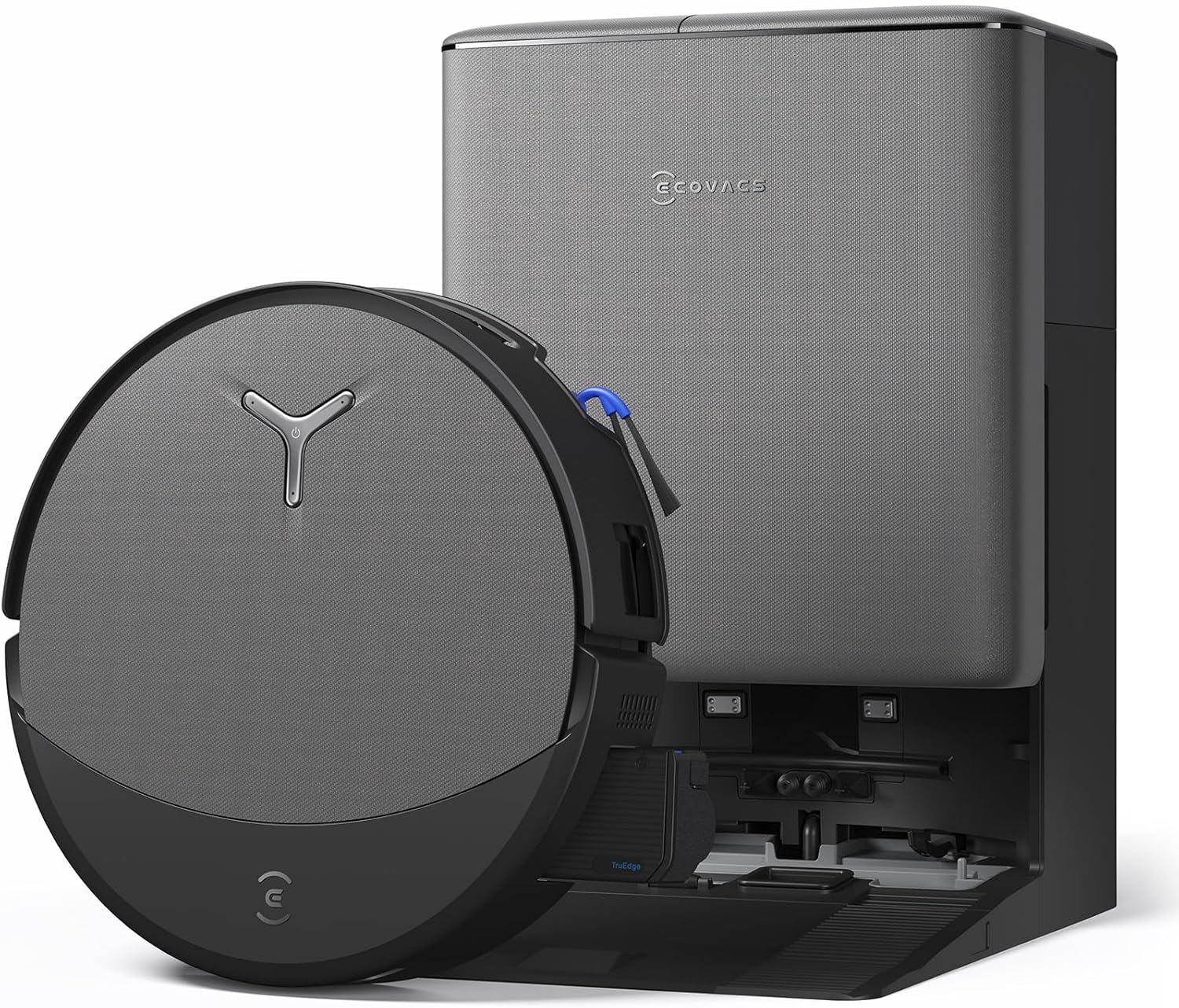 Ecovacs Robotic Vacuum Cleaner | DEEBOT T90 PRO OMNI | Wet&Dry | Operating time (max) 350 min | Li-Ion | 4000 mAh | Dust capacity 0.25 L | 30000 Pa | Black