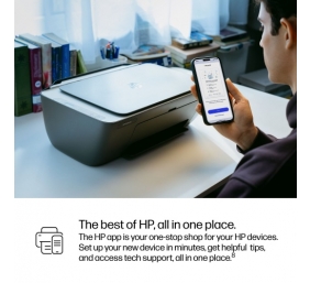 HP DeskJet 2910 AiO Spausdintuvas rašalinis spalvotas MFP A4 7.5 ppm USB Wi-Fi