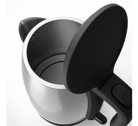 Tristar | Kettle | WK-1348 | Electric | 2200 W | 1.7 L | Stainless steel | 360° rotational base | Black/Stainless Steel