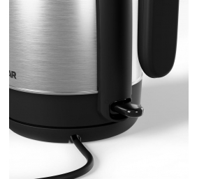 Tristar | Kettle | WK-1348 | Electric | 2200 W | 1.7 L | Stainless steel | 360° rotational base | Black/Stainless Steel