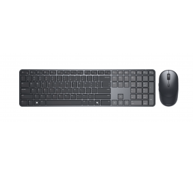 Dell | Pro 7 Slim KM726 | Keyboard and Mouse Set | Wireless | Mouse included | Batteries included | Lithuanian | Wireless connection | Black