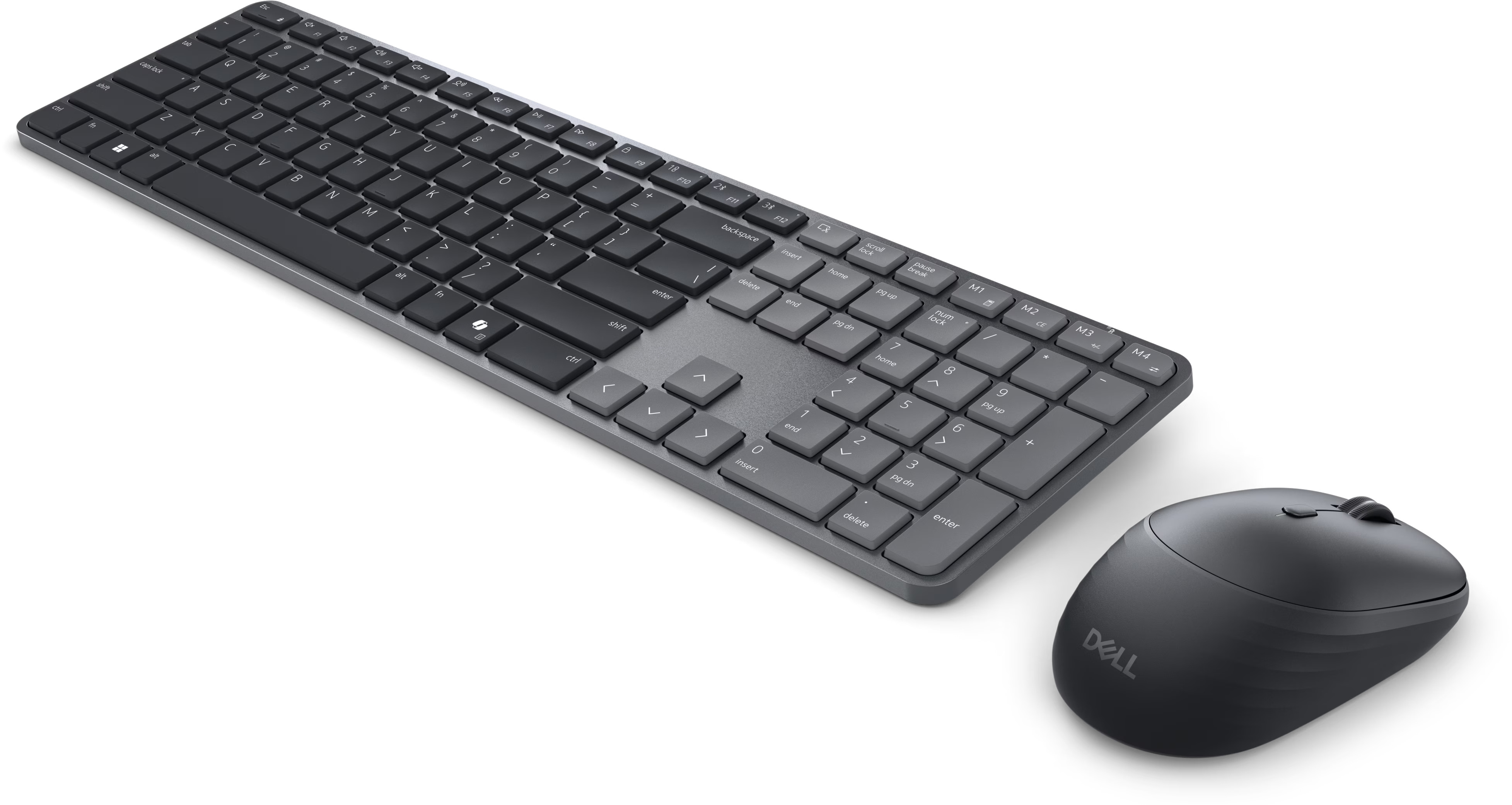 Dell Pro 7 Slim Keyboard and Mouse | KM726 | Keyboard and Mouse Set | Wireless | Mouse included | Estonian | Bluetooth | Wireless connection | Black