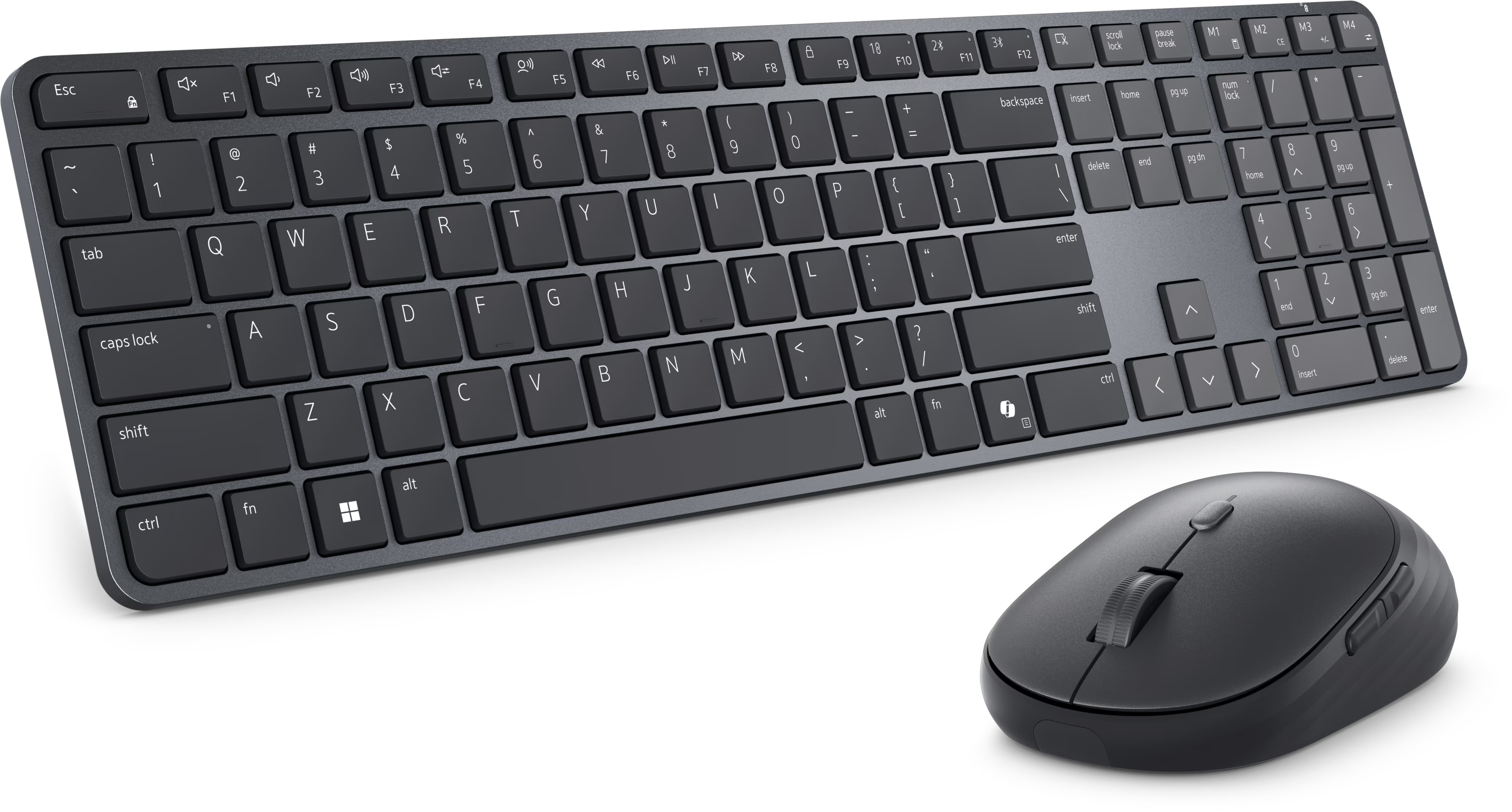 Dell Pro 7 Slim Keyboard and Mouse | KM726 | Keyboard and Mouse Set | Wireless | Mouse included | Estonian | Bluetooth | Wireless connection | Black