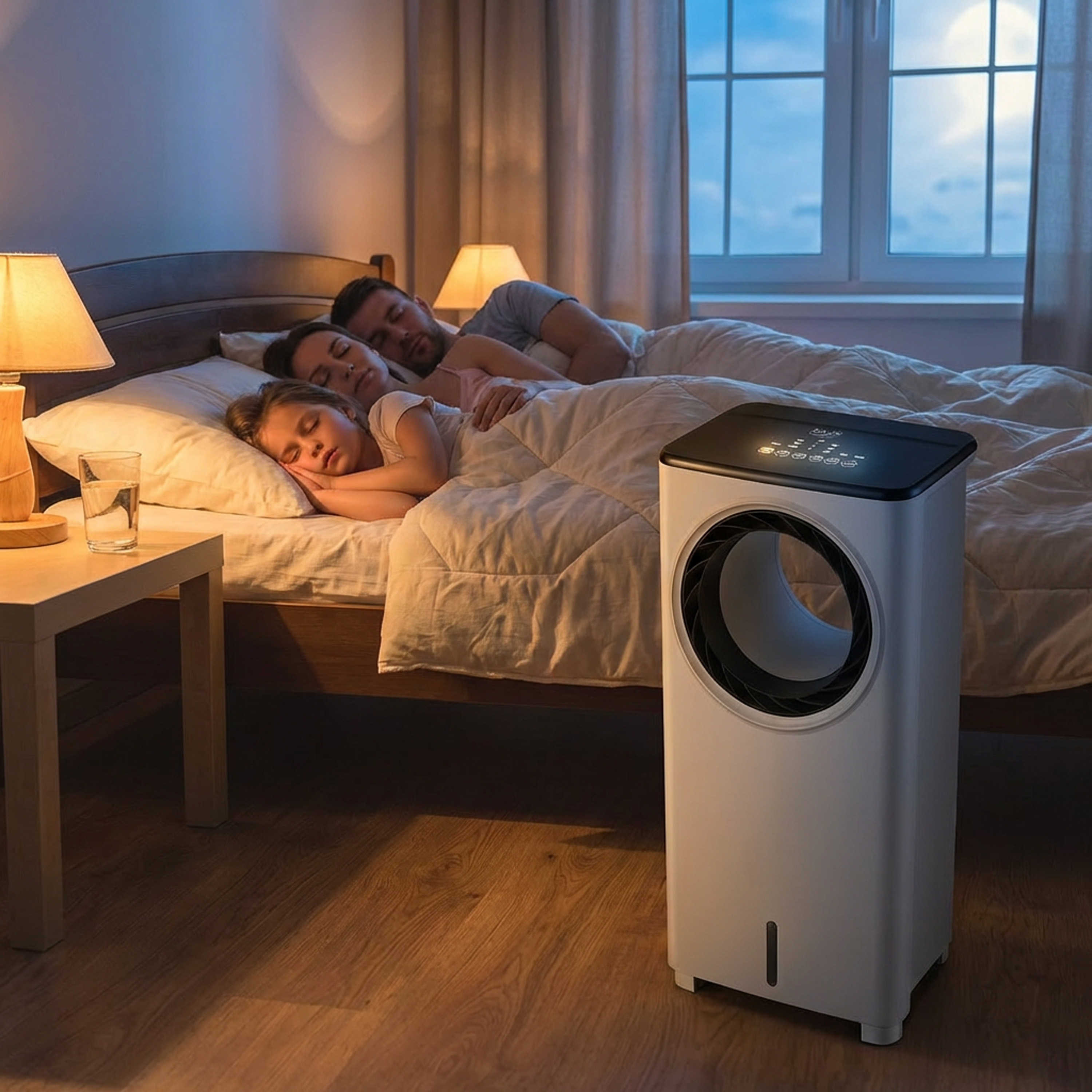 Adler Bladeless Air Cooler 3-in-1 Cooling | AD 8900 | White