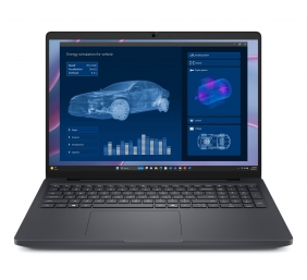 DELL Pro Max 16 MC16255 /Ryzen AI 9 HX PRO 370/1x64GB/512GB SSD/16" FHD+/RTX PRO 1000 Blackwell 8GB/FgrPr+Smart Card/FHD Cam/Mic/WLAN/US Backlit Kb/6 Cell/W11Pro/3yrs Onsite