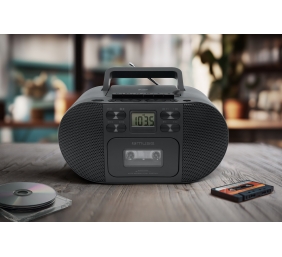 Muse M-188 RDC | Portable radio with Blu-ray CD/MP3 cassette recorder | AUX in