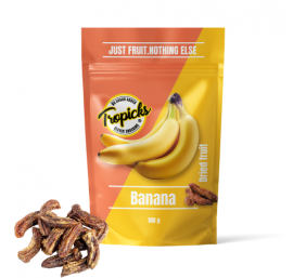 Tropicks Džiovinti bananai 100 g