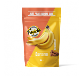 Tropicks Džiovinti bananai 100 g
