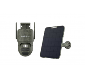 Reolink TrackMix Series G770 Camouflage with Solar Panel 2 4G LTE Dual-Lens Battery Security Camera | PTZ | 4 MP | 2.8mm/F1.6 | IP65 | H.264/H.265 | Micro SD, Max. 256 GB