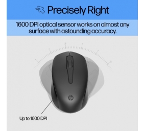 HP 330 Combo Belaidė klaviatūra + pelė RF Wireless US Int, Juoda