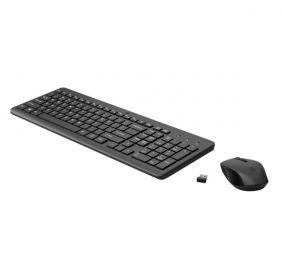 HP 330 Combo Belaidė klaviatūra + pelė RF Wireless US Int, Juoda