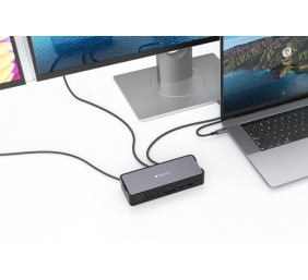 Verbatim 32171 CDS-15 USB-C Pro Jungčių stotelė 15 Ports, Pilka/Juoda