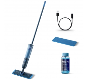 Philips | Washing broom | XV3101/01 OneUp 3000 series | Cordless operating | 3.6 V | Washing function | Operating time (max) 50 min | Blue