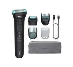 Philips 7000 Series Body Groomer BG7470/15 Plaukų skustuvas / kirpimo mašinėlė, Juoda