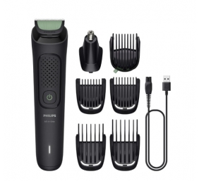 Philips All-in-One 3000 Series MG3930/15 Plaukų kirpimo mašinėlė, Juoda