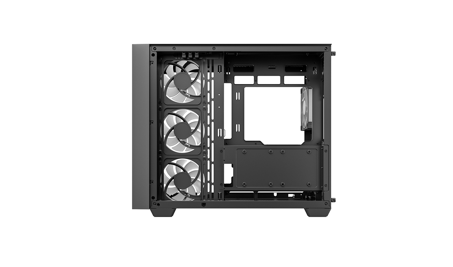 Deepcool Case | CG530U 4F | Black | Midi Tower