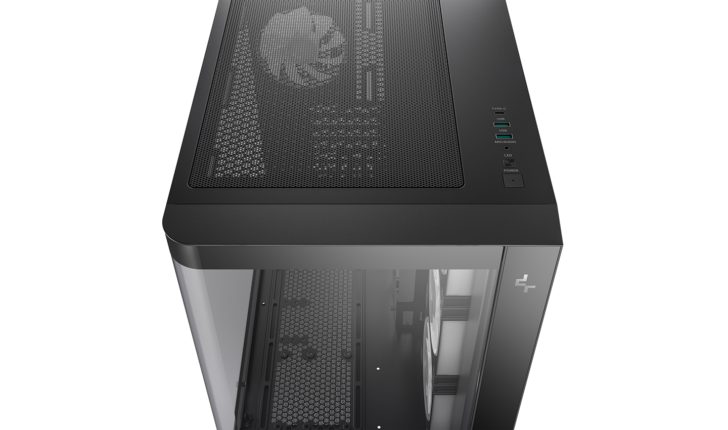 Deepcool Case | CG530U 4F | Black | Midi Tower