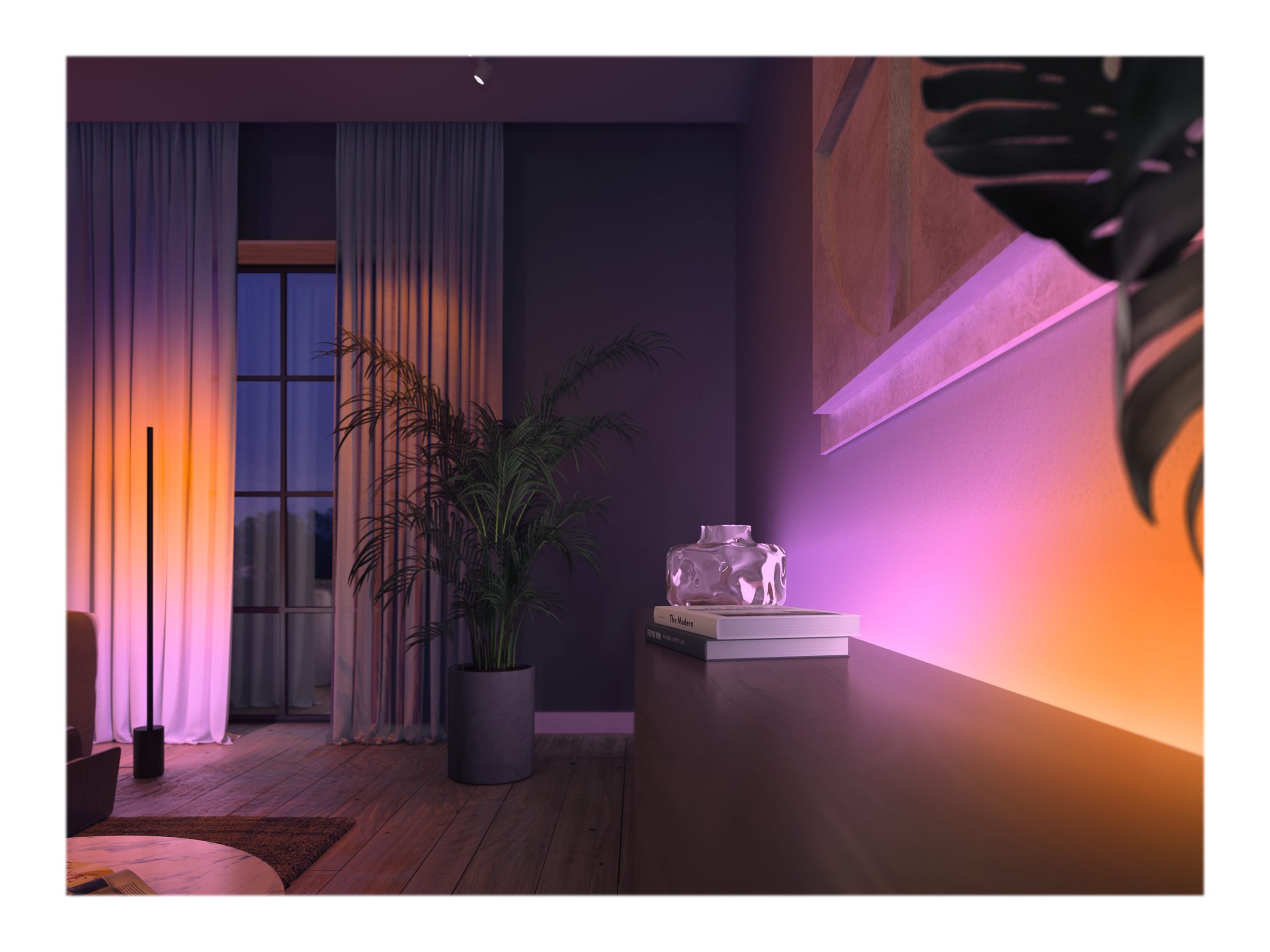 Philips Hue | Lightstrip | Hue Gradient Lightstrip 2m Base Kit | White and colored light