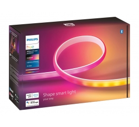 Philips Hue | Lightstrip | Hue Gradient Lightstrip 2m Base Kit | White and colored light