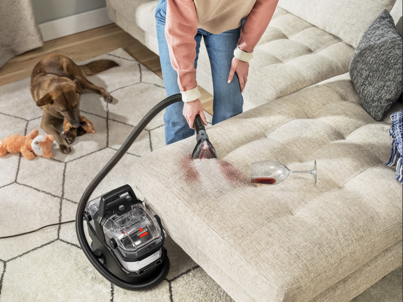Bissell | Portable Carpet and Upholstery Cleaner | SpotClean C9 Pro | Corded operating | Washing function | 400 W