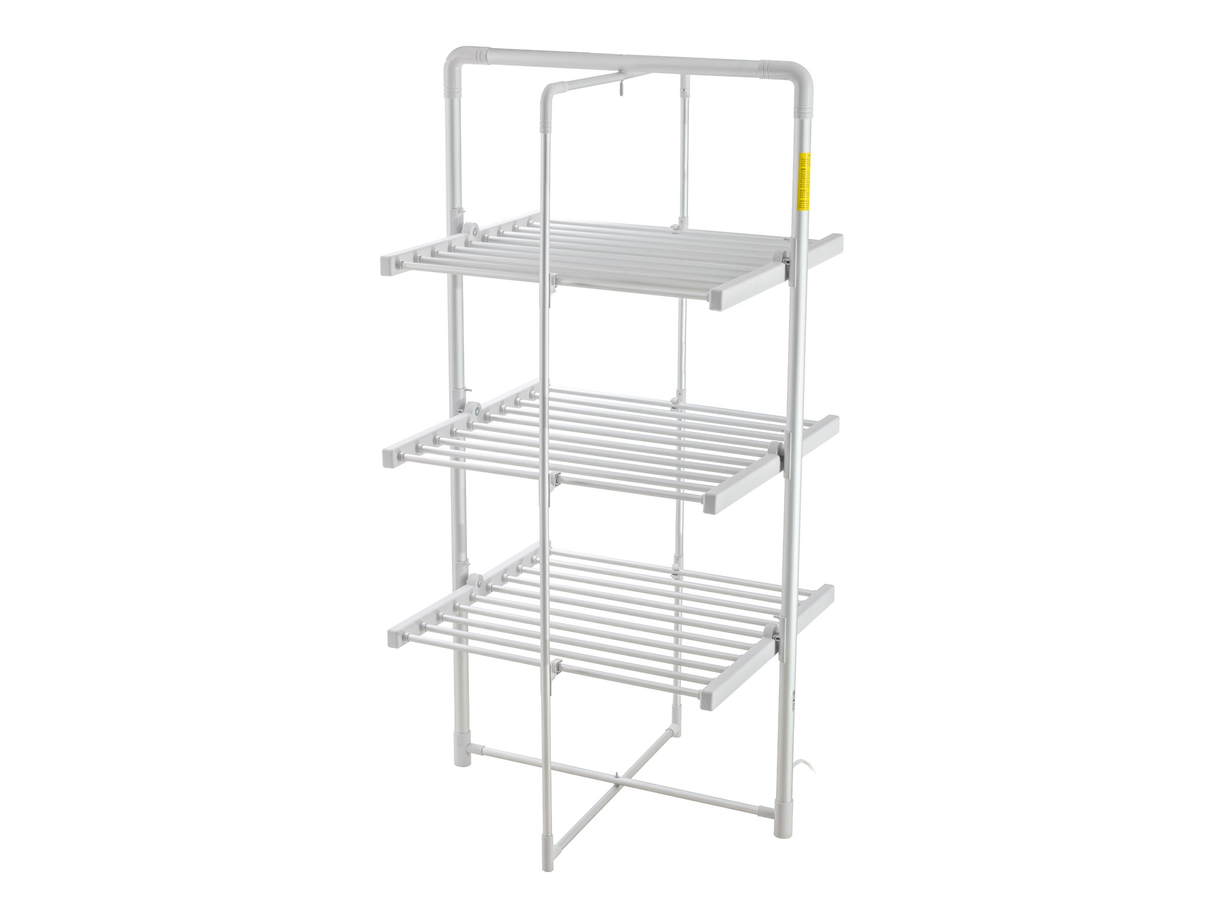 Adler | Foldable Electric Clothes Dryer | AD 7829 | 300 W | Silver/White