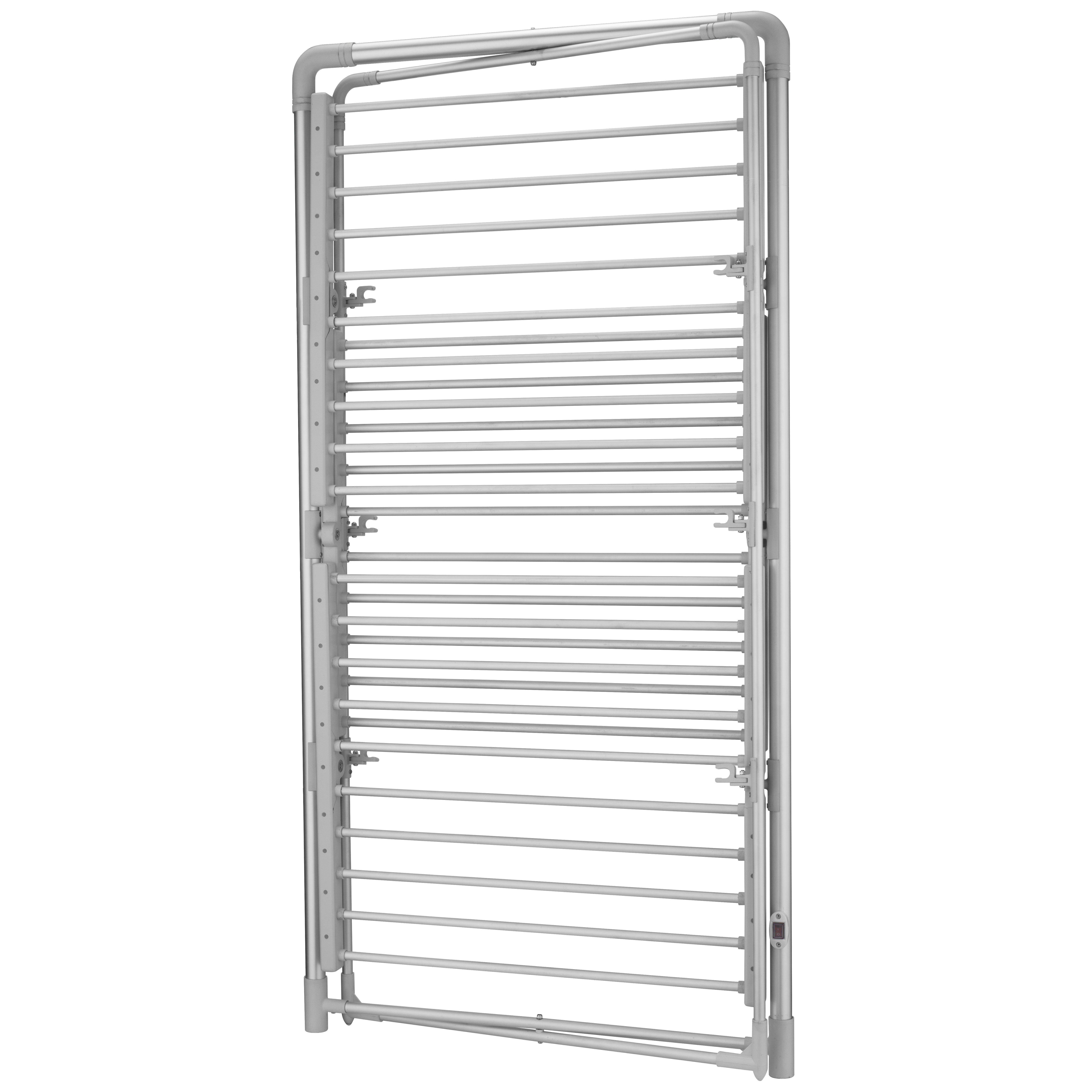 Adler | Foldable Electric Clothes Dryer | AD 7829 | 300 W | Silver/White